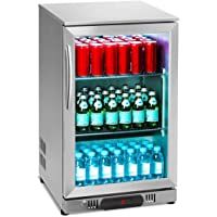 Royal Catering RCGK-108S Nevera Expositora Frigorifico Minibar Nevera Pequeña Bebidas Botellas Refrigerador (108 L- 2–10…